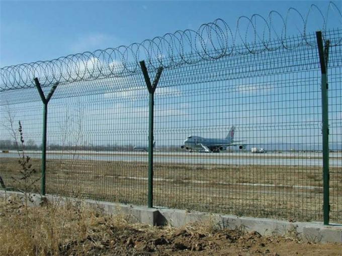 값싼 댓가 다중기능 체인 링크 358 와이어 메쉬 공항 울타리